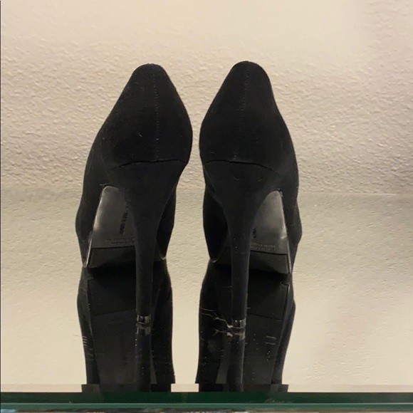 Black suede heels - Picture 3 of 5